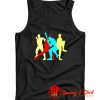 Retro Baseball Poses Tank Top