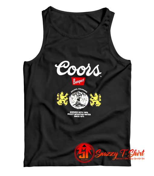 Retro Coors Beer Tank Top