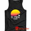 Retro El Paso Texas Sunset Tank Top