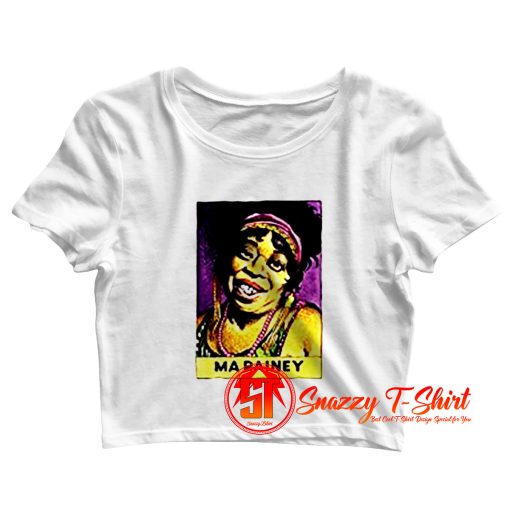 Retro Ma Rainey Crop Top Shirt