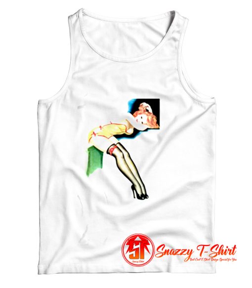 Retro Pin Up Girl Tank Top