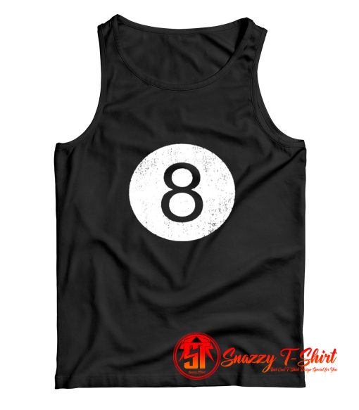 Retro Vintage 8 Ball Logo Tank Top