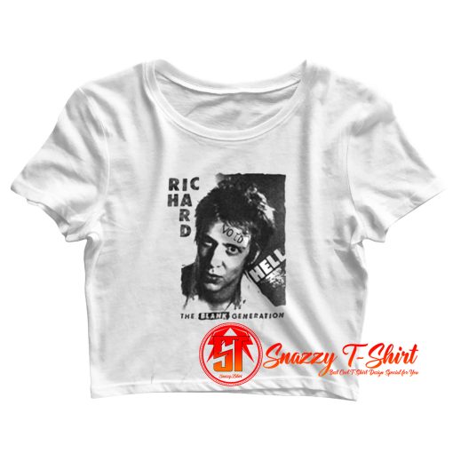 Richard Hell Crop Top Shirt