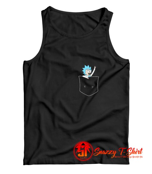 Rick And Morty TINY RICK POCKE Tank Top