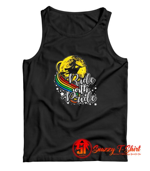 Ride With Pride Halloween Tank Top