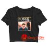 Robert Pattinson Crop Top Shirt