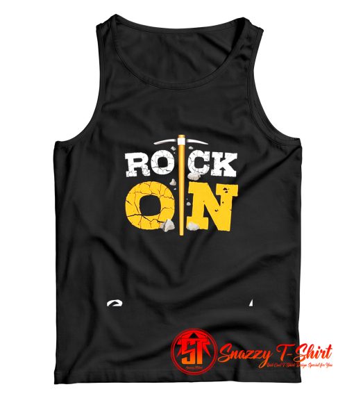 Rock Collector Mineral Collecting Geology Tank Top