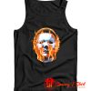 Rock Rebel Halloween II Michael Myers Flames Tank Top