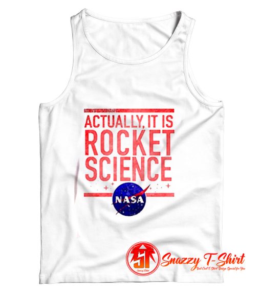 Rocket Science Space NASA Tank Top