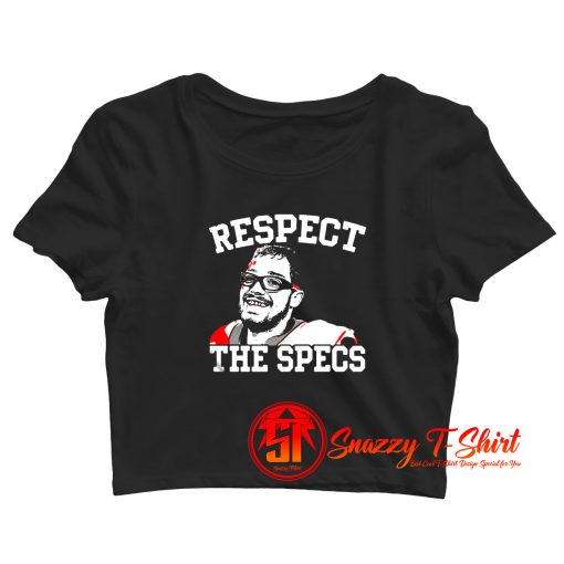 Rodrigo Blankenship Respect The Specs Crop Top Shirt