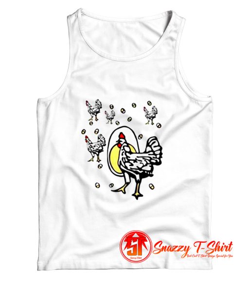 Roseanne Chicken Crewneck Tank Top