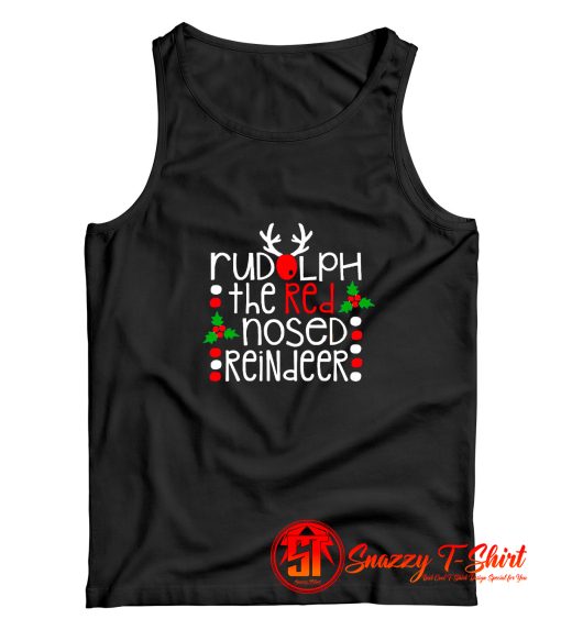 Rudolph the Red Nosed Reindeer Christmas Tank Top