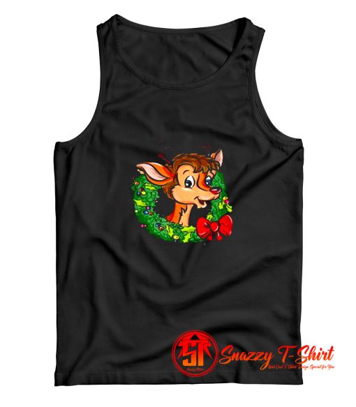 Rudolph the Red Nosed Reindeer Cute Tank Top