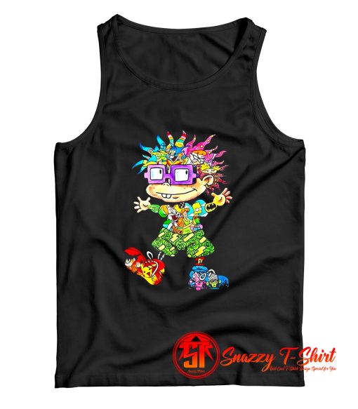 Rugrats Chuckie Finster All Cartoon Characters Tank Top