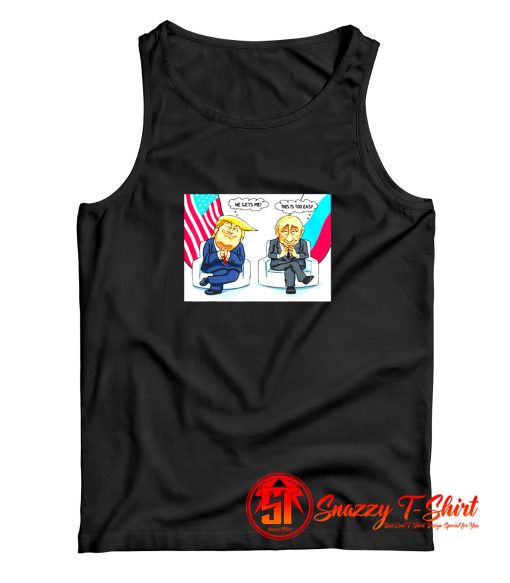 Russia Collusion Cartoon Tank Top