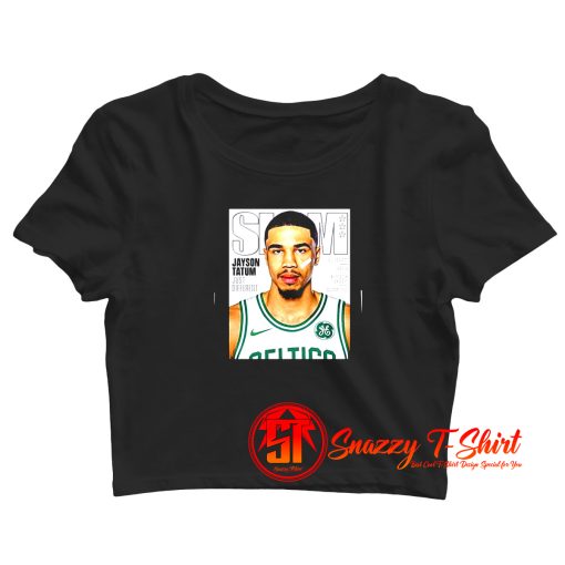 SLAM Jayson Tatum Jus Defferent Crop Top Shirt