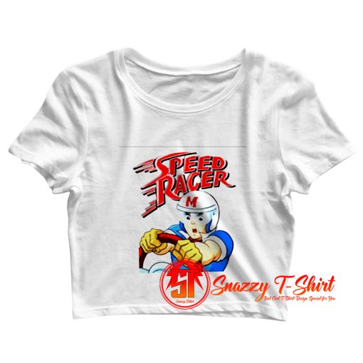 SPEED RACER Cartoon Crop Top Shirt