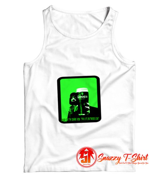 ST PATRICKS DAY Guinness Darth Vader Star Wars Come To The Dark Side Tank Top