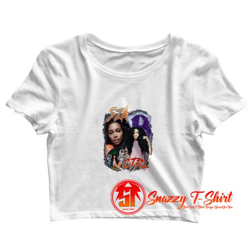 SZA CTRL Rap Girl Crop Top Shirt