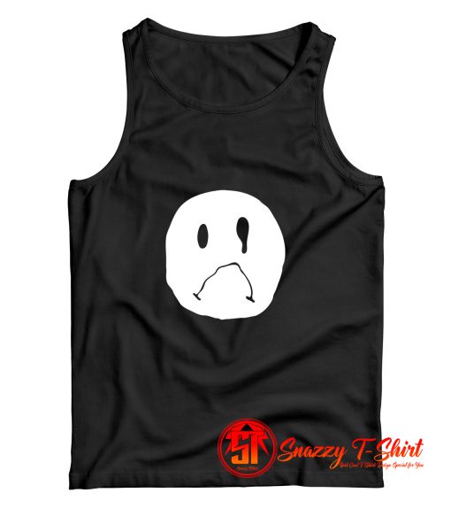 Sad Face Emoji Meme Tank Top