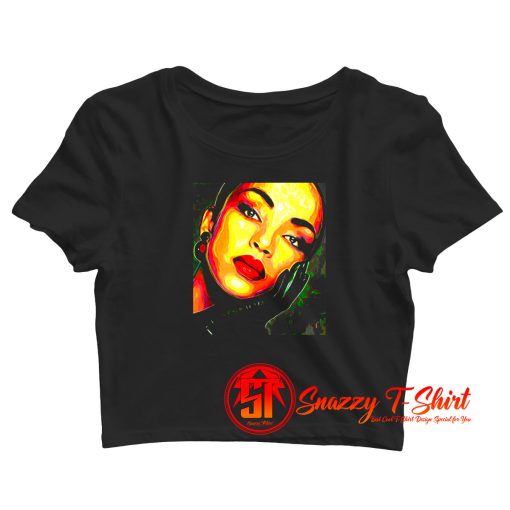 Sade Smooth Operator Poster Crop Top Shirt