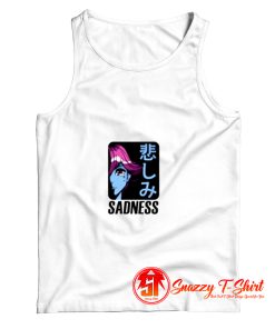 Sadness Anime Tank Top