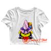 Saiyan SpongeBob Majin Buu Funny Crop Top Shirt