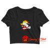 Sally brown and snoopy Crop Top Shirt