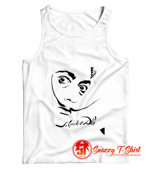 Salvador Dali Sketch Tank Top