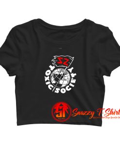 Sami Zayn Toxic Society Authentic Crop Top Shirt