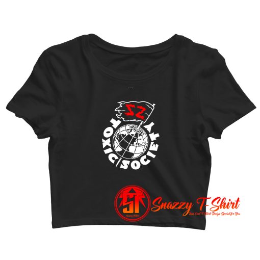 Sami Zayn Toxic Society Authentic Crop Top Shirt