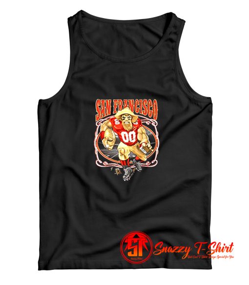 San Francisco Fan Fantasy Footballs Tank Top