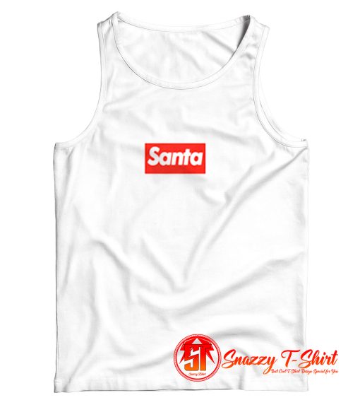 Santa Christmas Costum Tank Top