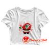 Santa Dab On Em Crop Top Shirt