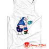 Santa Sitting Toilet New England Patriots Tank Top