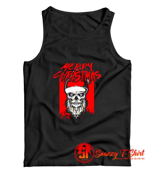 Santa Skull Freaky Horror Tank Top