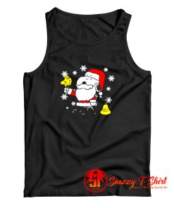 Santa Snoopy Tank Top