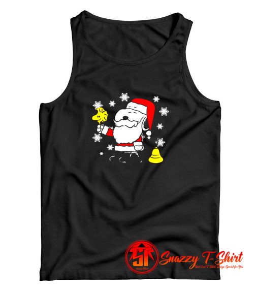 Santa Snoopy Tank Top