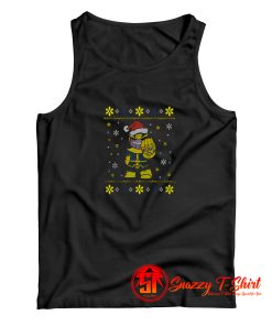 Santa Thanos ChristmasFunny Style Tank Top