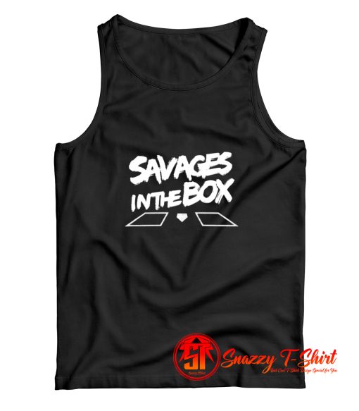 Savages in The Box New York baseball Tank Top