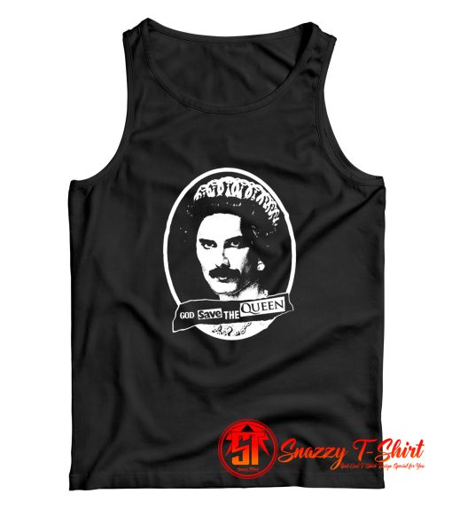 Save The Queen Freddie Mercury Parody Tank Top