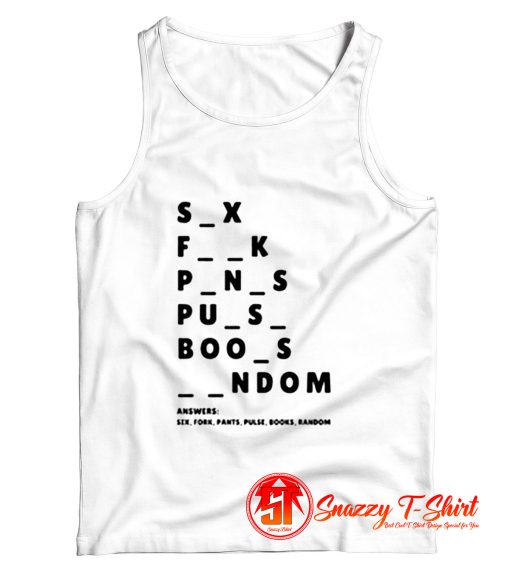 Sayings Unisex Tank Top