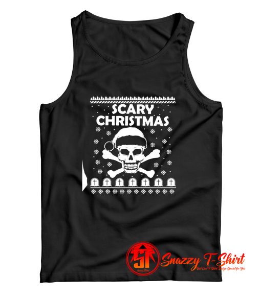 Scary Christmas Holiday Tank Top