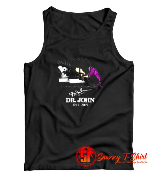 Schroeder Dr. John 1941 – 2019 Signature Snoopy Tank Top