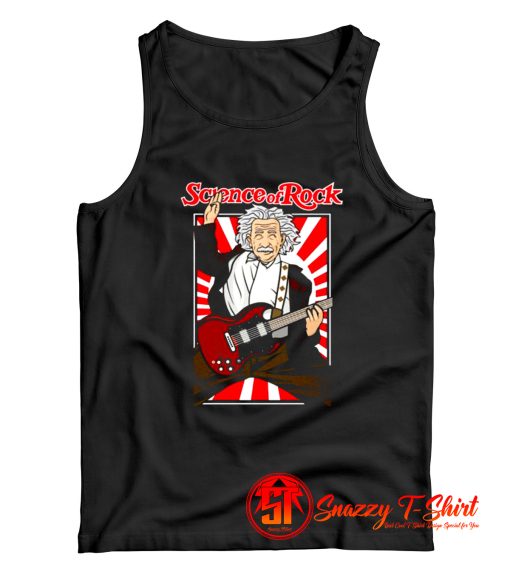 Science of Rock Albert Einstein Tank Top