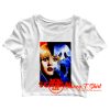 Scream Movie Horror 90s Vintage Crop Top Shirt