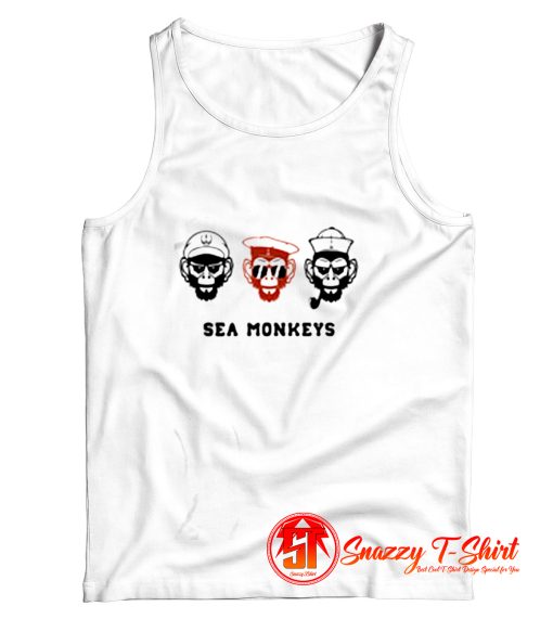 Sea Monkeys Ship Captain Tank Top