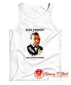 Sean Connery 007 1930 2020 Signature Tank Top