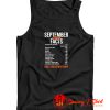 September Guy Facts Tank Top