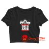 Sesame Street Characters DMC Parody Crop Top Shirt